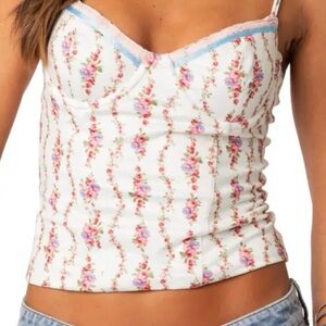 Floral Print Women's Top